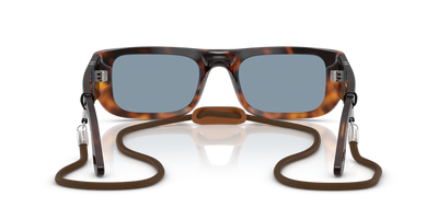 Persol PO3362S - Exclusive with Gradient Brown Tortoise Frame and Blue Lenses - Image 5
