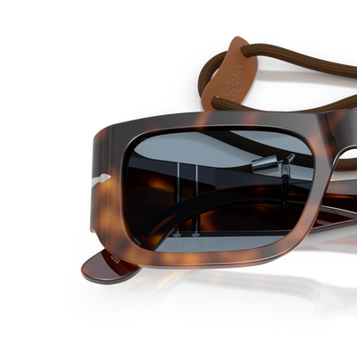 Persol PO3362S - Exclusive with Gradient Brown Tortoise Frame and Blue Lenses – Variant Image