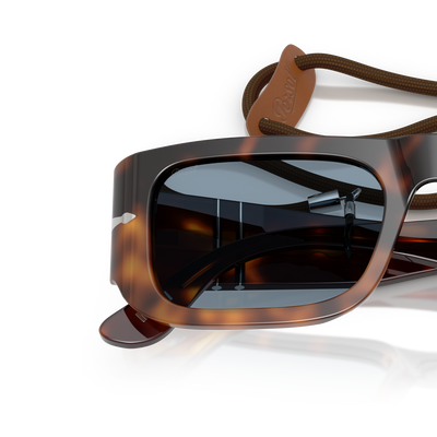 Persol PO3362S - Exclusive with Gradient Brown Tortoise Frame and Blue Lenses – Variant Image