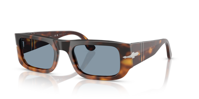 Persol PO3362S - Exclusive with Gradient Brown Tortoise Frame and Blue Lenses - Image 1