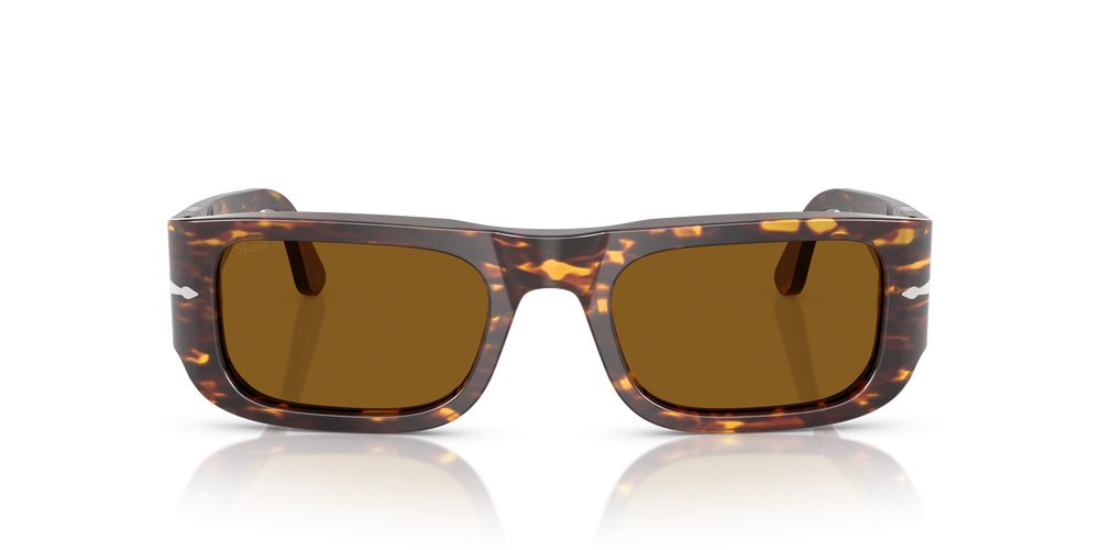 Persol PO3362S mit Braun/Bright Yellow Gestell und Braun Gläsern - Bild 2