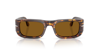 Persol PO3362S avec Monture Brun/Jaune vif et Verres Brun - Image 2