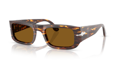 Persol PO3362S avec Monture Brun/Jaune vif et Verres Brun - Image 1