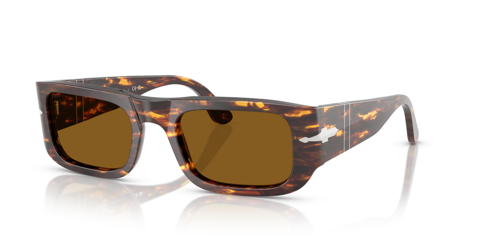 Persol PO3362S com armação Castanho/amarelo brilhante e lentes Castanho - Imagens 1