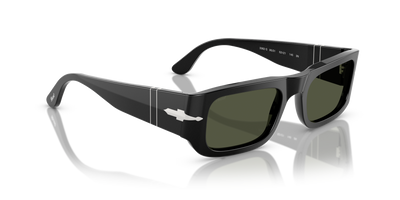 Persol PO3362S mit Schwarz Gestell und Grün Gläsern - Bild 3