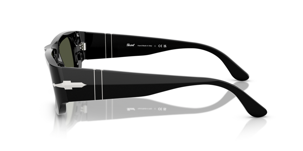 Persol PO3362S mit Schwarz Gestell und Grün Gläsern - Bild 4