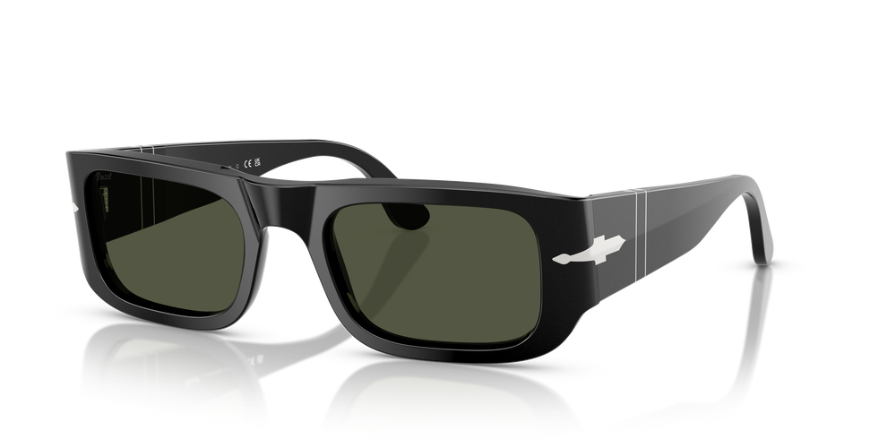 Persol PO3362S with Black Frame and Green Lenses - Image 1