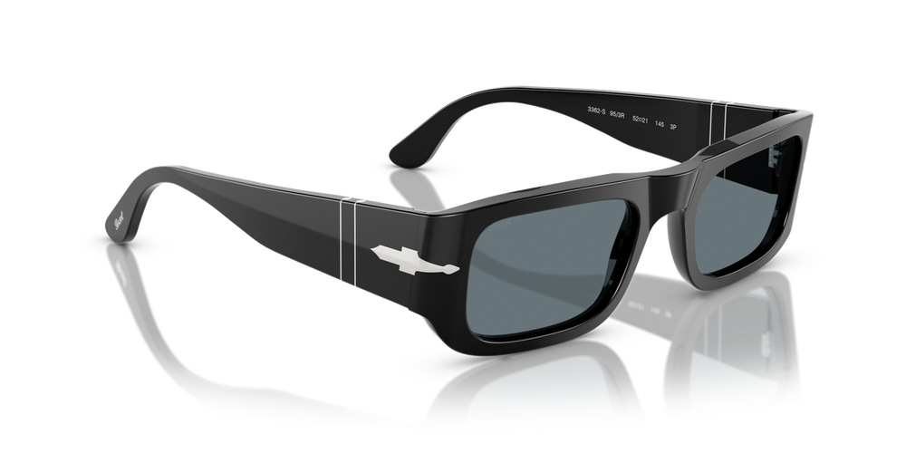 Persol PO3362S with Black Frame and Blue Lenses - Image 3