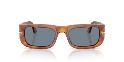 Persol PO3362S mit Terra Di Siena Gestell und Blau Gläsern - Bild 2