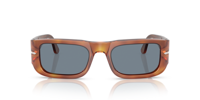 Persol PO3362S with Terra Di Siena Frame and Blue Lenses - Image 2