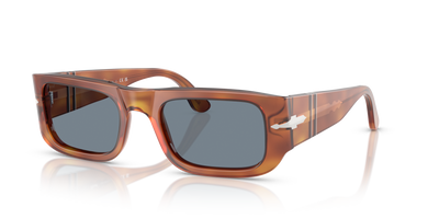 Persol PO3362S with Terra Di Siena Frame and Blue Lenses - Image 1