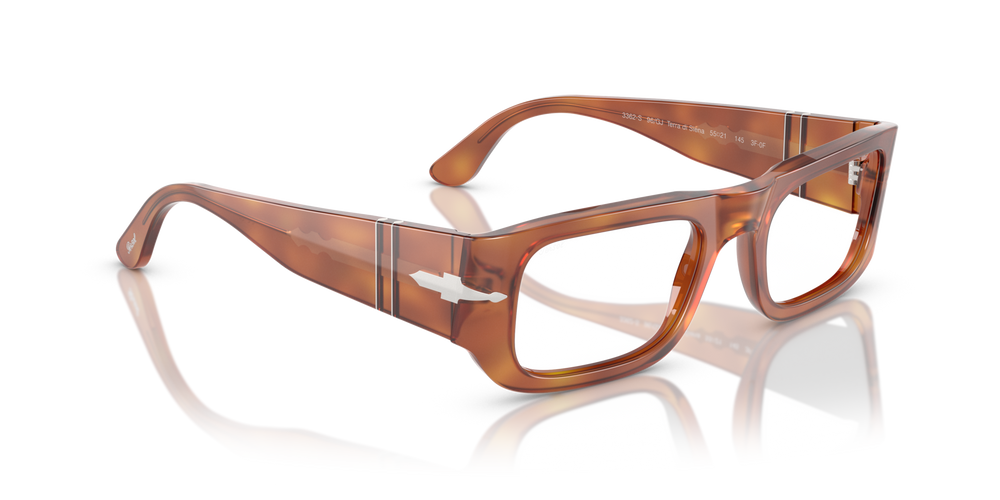 Persol PO3362S - Transitions® con Montatura Terra di Siena e Lenti Verde - Immagine 3