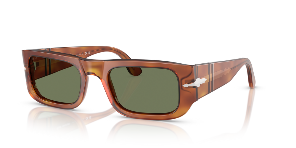 Persol PO3362S - Transitions® con Montatura Terra di Siena e Lenti Verde - Immagine 7