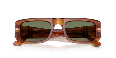 Persol PO3362S - Transitions® con Montatura Terra di Siena e Lenti Verde - Immagine 6