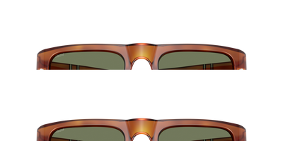 Persol PO3362S - Transitions® avec Monture Terre de Sienne et Verres Vert - Image 6