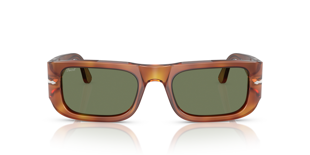 Persol PO3362S - Transitions® con Montatura Terra di Siena e Lenti Verde - Immagine 8