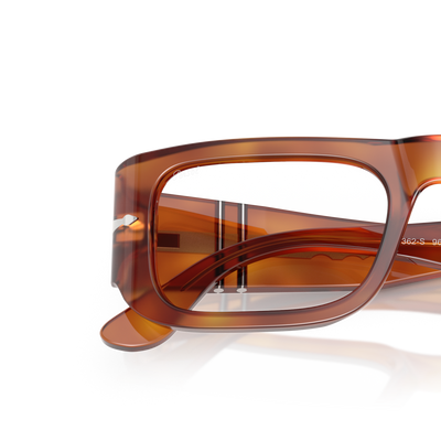 Persol PO3362S - Transitions® con Montatura Terra di Siena e Lenti Verde – Immagine variante