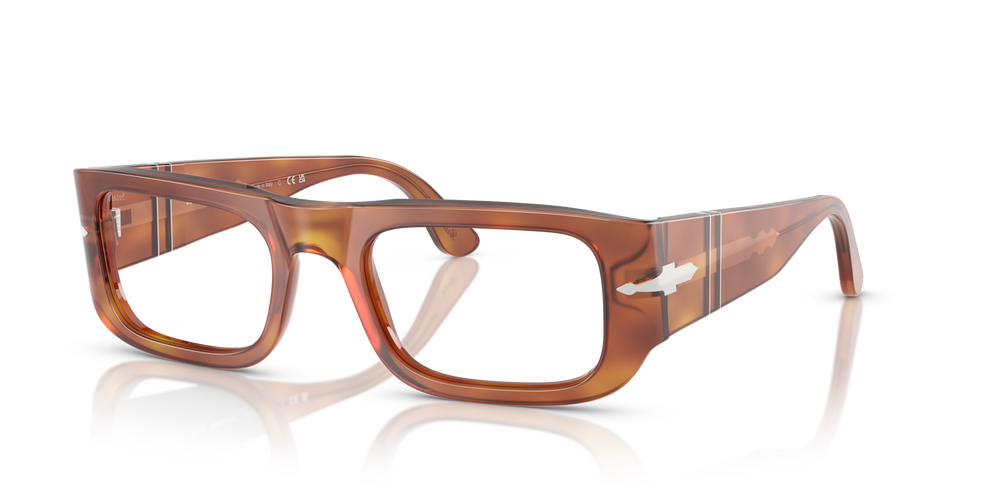 Persol PO3362S - Transitions® avec Monture Terre de Sienne et Verres Vert - Image 1