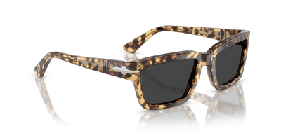 Persol PO3363S con Montatura Marrone Beige Tartarugato e Lenti Nero - Immagine 3