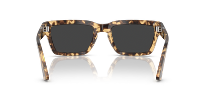 Persol PO3363S with Brown Beige Tortoise Frame and Black Lenses - Image 5
