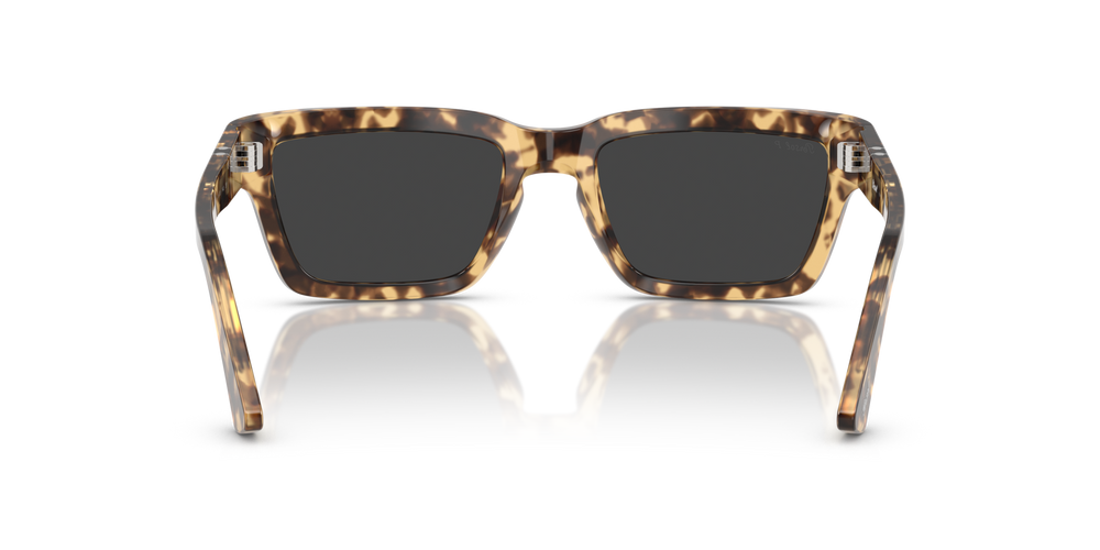 Persol PO3363S con Montatura Marrone Beige Tartarugato e Lenti Nero - Immagine 5