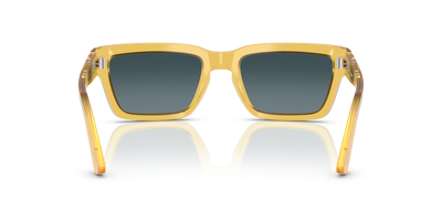 Persol PO3363S avec Monture Miel et Verres Bleu - Image 5