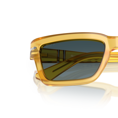 Persol PO3363S avec Monture Miel et Verres Bleu – Image variante