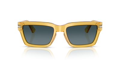 Persol PO3363S avec Monture Miel et Verres Bleu - Image 2
