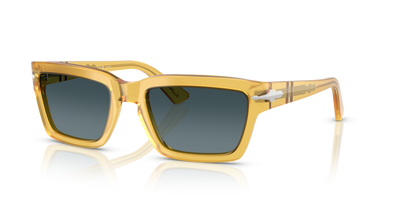 Persol PO3363S avec Monture Miel et Verres Bleu - Image 1
