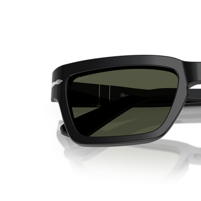 Persol PO3363S avec Monture Noir et Verres Vert – Image variante