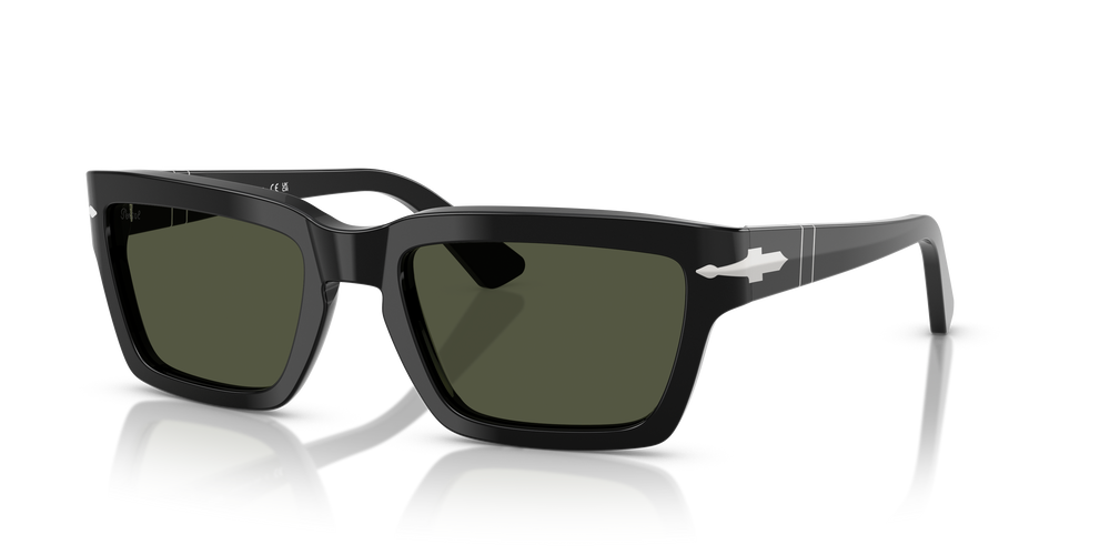 Persol PO3363S avec Monture Noir et Verres Vert - Image 1