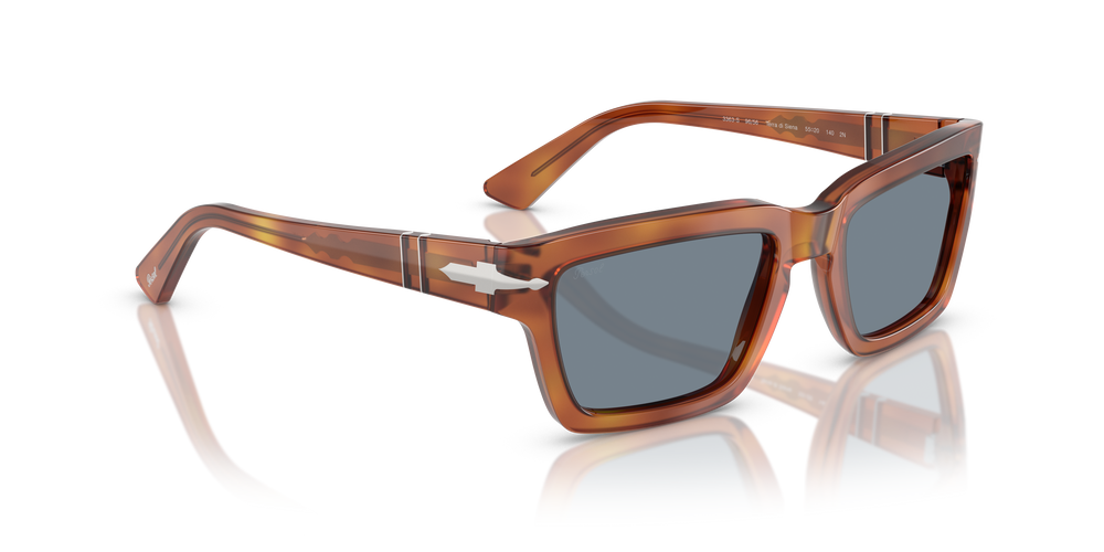 Persol PO3363S con Montatura Terra di Siena e Lenti Blu - Immagine 3