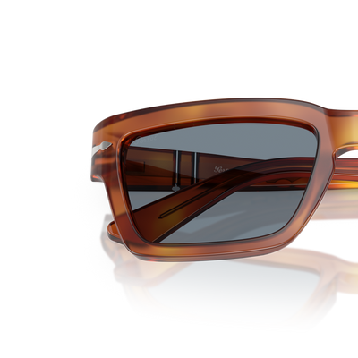 Persol PO3363S with Terra Di Siena Frame and Blue Lenses – Variant Image
