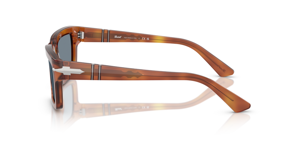 Persol PO3363S with Terra Di Siena Frame and Blue Lenses - Image 4