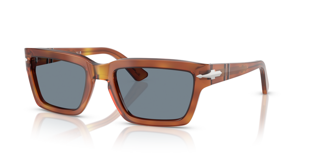 Persol PO3363S with Terra Di Siena Frame and Blue Lenses - Image 1