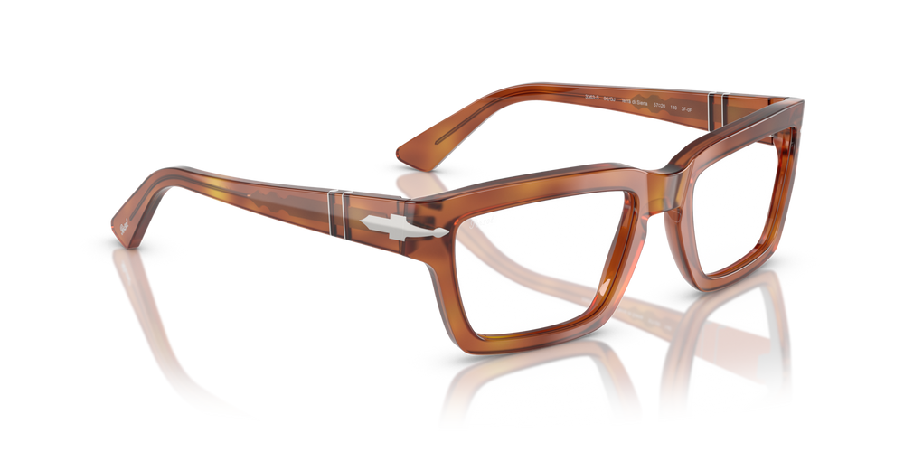 Persol PO3363S - Transitions® with Terra Di Siena Frame and Green Lenses - Image 3