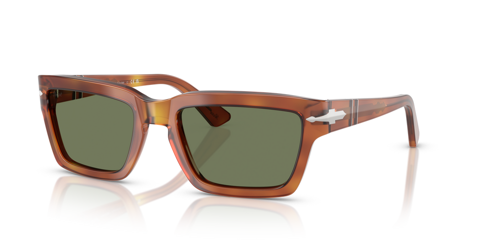 Persol PO3363S - Transitions® with Terra Di Siena Frame and Green Lenses - Image 7