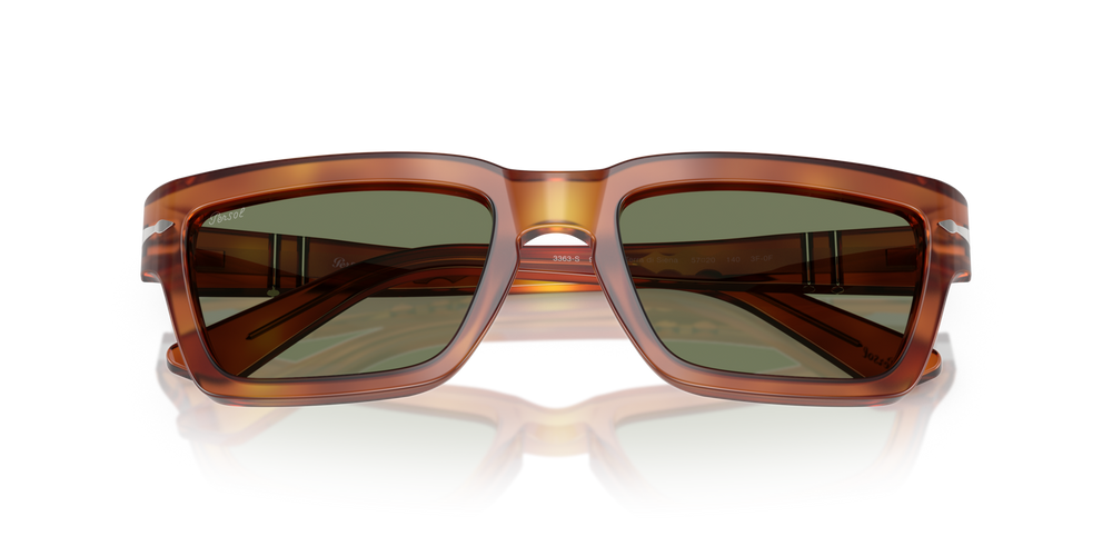 Persol PO3363S - Transitions® mit Terra Di Siena Gestell und Grün Gläsern - Bild 6