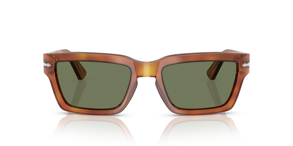 Persol PO3363S - Transitions® with Terra Di Siena Frame and Green Lenses - Image 8