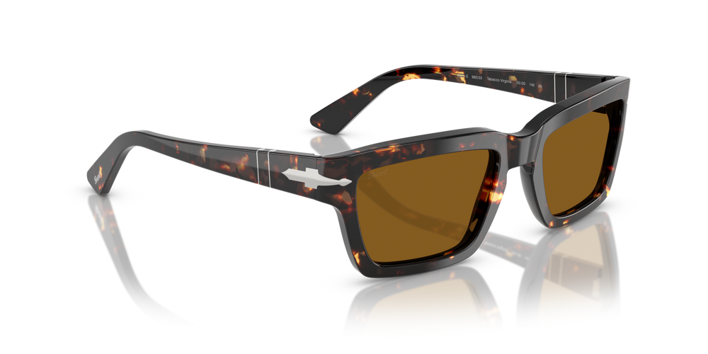 Persol PO3363S con Montatura Tabacco Virginia e Lenti Marrone - Immagine 3