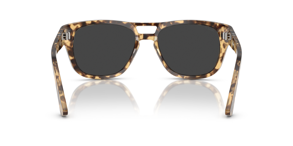 Persol PO3366S con Montatura Marrone Beige Tartarugato e Lenti Nero - Immagine 5
