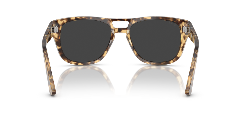 Persol PO3366S con Montatura Marrone Beige Tartarugato e Lenti Nero - Immagine 5