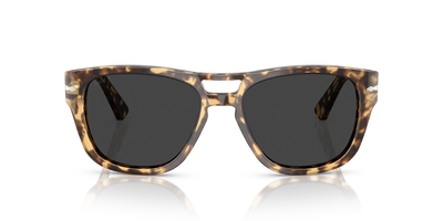 Persol PO3366S con Montatura Marrone Beige Tartarugato e Lenti Nero - Immagine 2