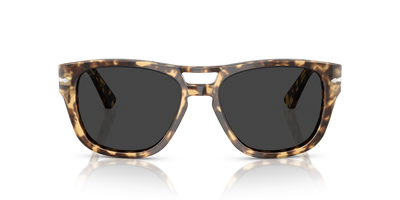 Persol PO3366S con Montatura Marrone Beige Tartarugato e Lenti Nero - Immagine 2