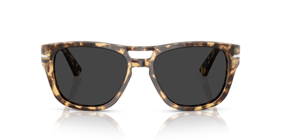 Persol PO3366S con Montatura Marrone Beige Tartarugato e Lenti Nero - Immagine 2