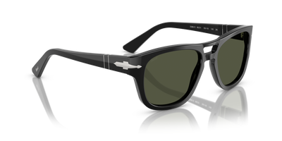 Persol PO3366S mit Schwarz Gestell und Grün Gläsern - Bild 3