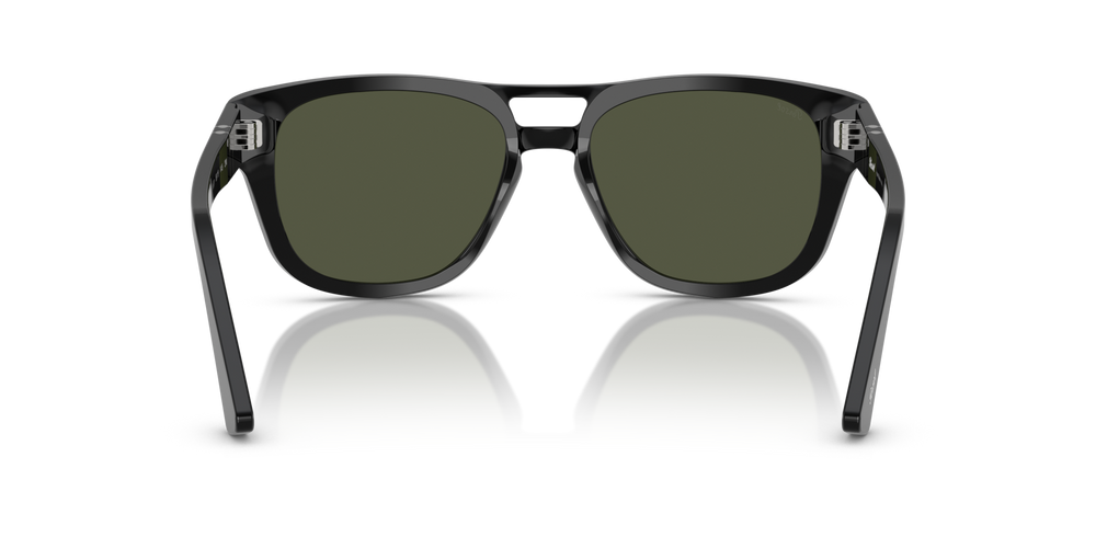 Persol PO3366S mit Schwarz Gestell und Grün Gläsern - Bild 5