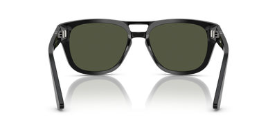 Persol PO3366S mit Schwarz Gestell und Grün Gläsern - Bild 5