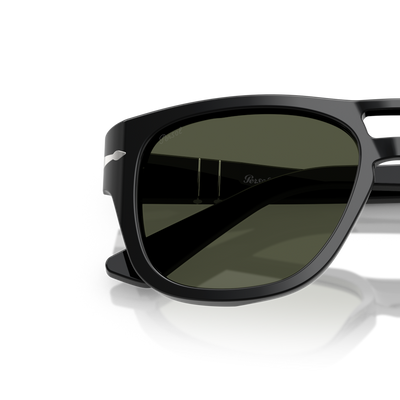 Persol PO3366S mit Schwarz Gestell und Grün Gläsern – Variantenbild