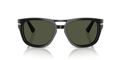 Persol PO3366S mit Schwarz Gestell und Grün Gläsern - Bild 2